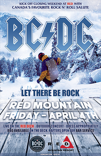 Friday, April 4th, 2025 Red Mountain Rossland, BC